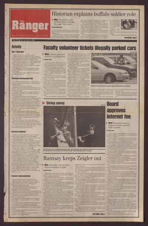 Primary view of object titled 'The Ranger (San Antonio, Tex.), Vol. 72, No. 16, Ed. 1 Friday, February 21, 1997'.