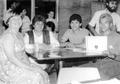 Photograph: Jane Brody, left, Lee College English as a Second Language instructor…