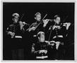 Thumbnail image of item number 1 in: '[Marine Band Violinists Pose in Uniform]'.