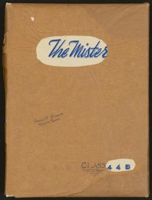 Primary view of object titled 'The Mister, Coleman Flying School Yearbook, Class 44-E'.