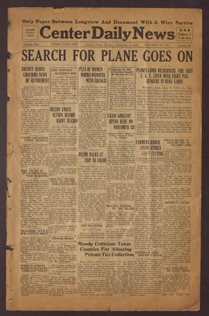 Center Daily News (Center, Tex.), Vol. 1, No. 89, Ed. 1 Friday, September 6, 1929