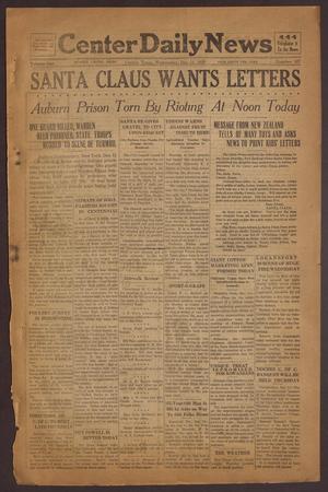 Center Daily News (Center, Tex.), Vol. 1, No. 167, Ed. 1 Wednesday, December 11, 1929