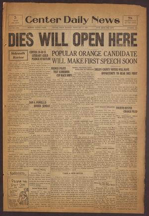Center Daily News (Center, Tex.), Vol. 1, No. 234, Ed. 1 Monday, February 17, 1930