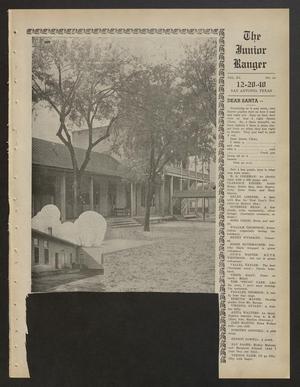 The Junior Ranger (San Antonio, Tex.), Vol. 15, No. 14, Ed. 1 Friday, December 20, 1940
