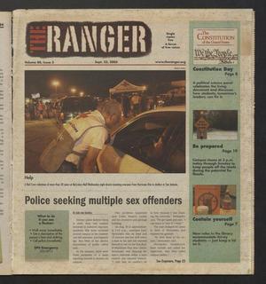 The Ranger (San Antonio, Tex.), Vol. 80, No. 3, Ed. 1 Friday, September 23, 2005