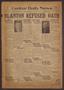 Thumbnail image of item number 1 in: 'Center Daily News (Center, Tex.), Vol. 1, No. 315, Ed. 1 Saturday, May 24, 1930'.