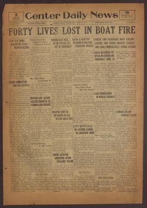 Center Daily News (Center, Tex.), Vol. 2, No. 11, Ed. 1 Wednesday, June 11, 1930