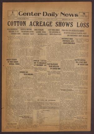 Center Daily News (Center, Tex.), Vol. 2, No. 36, Ed. 1 Friday, July 11, 1930