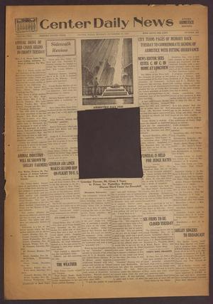 Center Daily News (Center, Tex.), Vol. 2, No. 133, Ed. 1 Monday, November 10, 1930