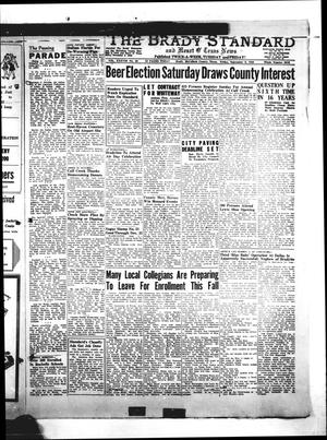 The Brady Standard and Heart O' Texas News (Brady, Tex.), Vol. 38, No. 46, Ed. 1 Friday, September 6, 1946