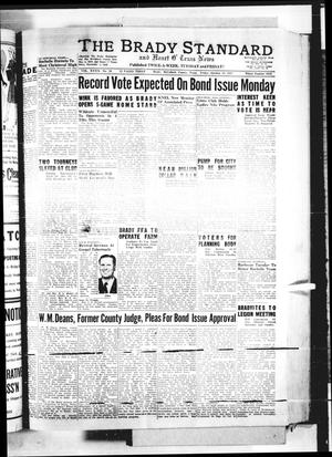 The Brady Standard and Heart O' Texas News (Brady, Tex.), Vol. 39, No. 56, Ed. 1 Friday, October 10, 1947