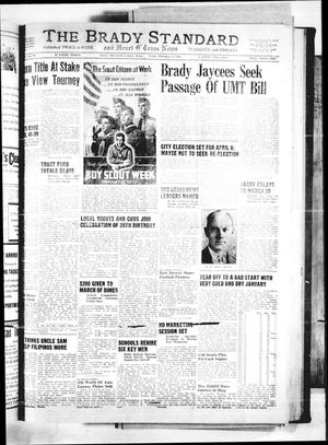 The Brady Standard and Heart O' Texas News (Brady, Tex.), Vol. 39, No. 90, Ed. 1 Friday, February 6, 1948