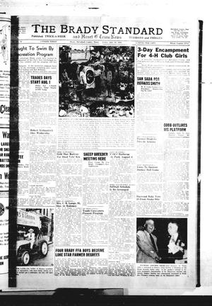 The Brady Standard and Heart O' Texas News (Brady, Tex.), Vol. 40, No. 32, Ed. 1 Friday, July 16, 1948