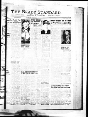 The Brady Standard and Heart O' Texas News (Brady, Tex.), Vol. [40], No. 62, Ed. 1 Friday, October 29, 1948