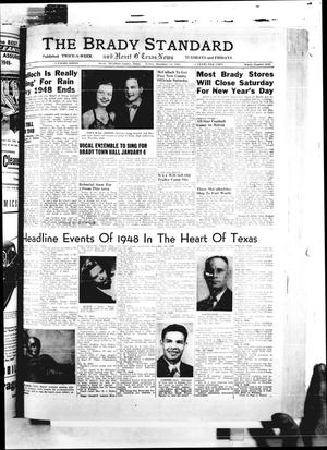 The Brady Standard and Heart O' Texas News (Brady, Tex.), Vol. [40], No. 80, Ed. 1 Friday, December 31, 1948