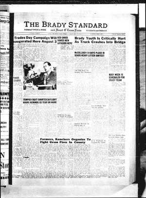 The Brady Standard and Heart O' Texas News (Brady, Tex.), Vol. [41], No. 33, Ed. 1 Tuesday, July 19, 1949