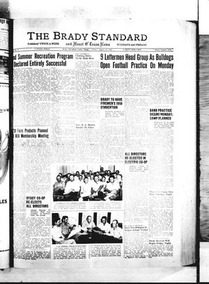 The Brady Standard and Heart O' Texas News (Brady, Tex.), Vol. [41], No. 40, Ed. 1 Friday, August 12, 1949