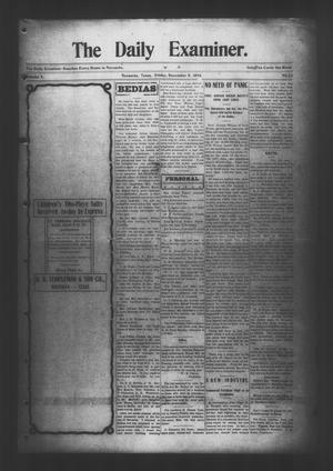The Daily Examiner. (Navasota, Tex.), Vol. 10, No. 52, Ed. 1 Friday, December 9, 1904