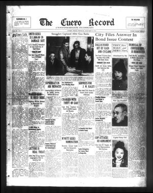 The Cuero Record (Cuero, Tex.), Vol. 45, No. 7, Ed. 1 Monday, January 9, 1939