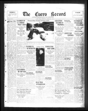 The Cuero Record (Cuero, Tex.), Vol. 45, No. 27, Ed. 1 Thursday, February 2, 1939