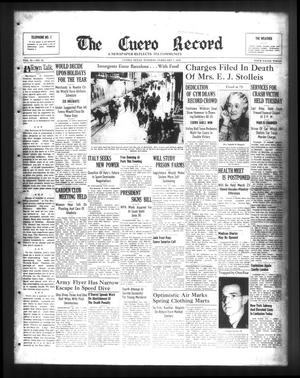 The Cuero Record (Cuero, Tex.), Vol. 45, No. 31, Ed. 1 Tuesday, February 7, 1939