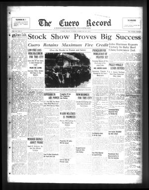 The Cuero Record (Cuero, Tex.), Vol. 45, No. [40], Ed. 1 Sunday, February 19, 1939