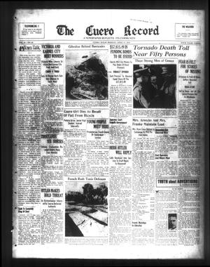 The Cuero Record (Cuero, Tex.), Vol. 45, No. 87, Ed. 1 Monday, April 17, 1939