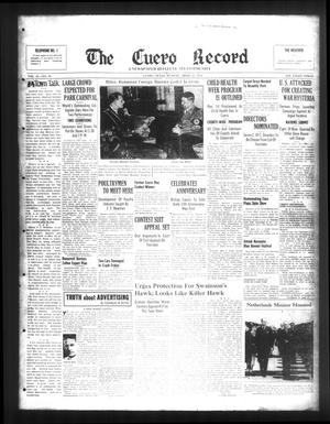 The Cuero Record (Cuero, Tex.), Vol. 45, No. 92, Ed. 1 Sunday, April 23, 1939