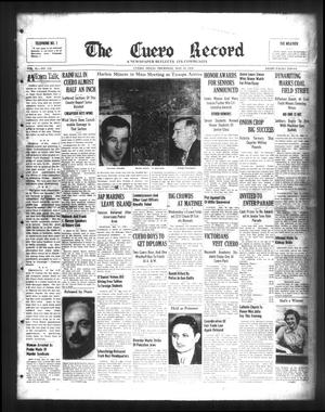 The Cuero Record (Cuero, Tex.), Vol. 45, No. 115, Ed. 1 Thursday, May 18, 1939