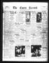 Thumbnail image of item number 1 in: 'The Cuero Record (Cuero, Tex.), Vol. 45, No. 125, Ed. 1 Tuesday, May 30, 1939'.