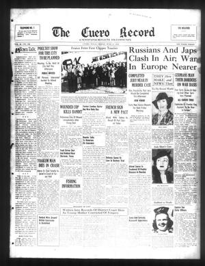Primary view of object titled 'The Cuero Record (Cuero, Tex.), Vol. 45, No. 146, Ed. 1 Friday, June 23, 1939'.