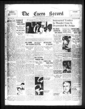 Primary view of object titled 'The Cuero Record (Cuero, Tex.), Vol. 45, No. 149, Ed. 1 Tuesday, June 27, 1939'.