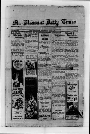 Mt. Pleasant Daily Times (Mount Pleasant, Tex.), Vol. 15, No. 248, Ed. 1 Friday, January 4, 1935