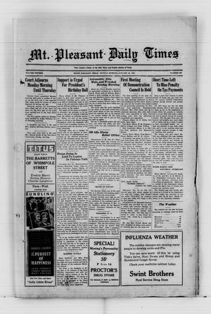 Mt. Pleasant Daily Times (Mount Pleasant, Tex.), Vol. 15, No. 268, Ed. 1 Monday, January 28, 1935