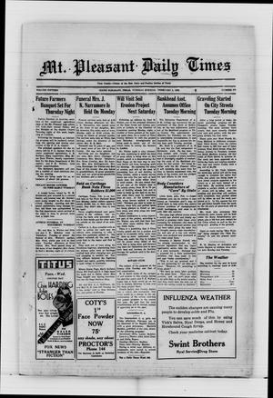 Mt. Pleasant Daily Times (Mount Pleasant, Tex.), Vol. 15, No. 275, Ed. 1 Tuesday, February 5, 1935