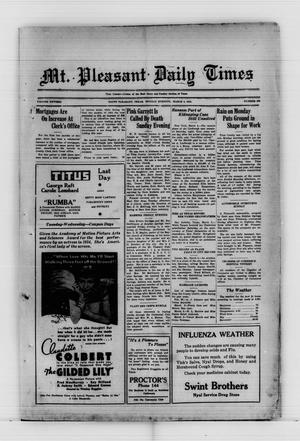 Mt. Pleasant Daily Times (Mount Pleasant, Tex.), Vol. 15, No. 288, Ed. 1 Monday, March 4, 1935
