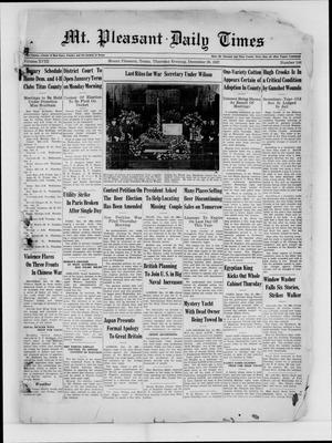 Mt. Pleasant Daily Times (Mount Pleasant, Tex.), Vol. 18, No. 144, Ed. 1 Thursday, December 30, 1937