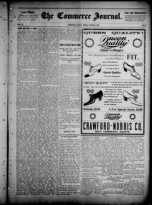 Primary view of object titled 'The Commerce Journal. (Commerce, Tex.), Vol. 15, No. 29, Ed. 1 Friday, March 3, 1905'.