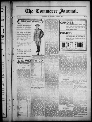 The Commerce Journal. (Commerce, Tex.), Vol. 16, No. 37, Ed. 1 Friday, March 23, 1906