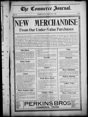 The Commerce Journal. (Commerce, Tex.), Vol. 16, No. 48, Ed. 1 Friday, June 8, 1906