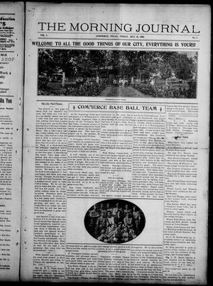 The Morning Journal (Commerce, Tex.), Vol. 1, No. 1, Ed. 1 Tuesday, July 21, 1908