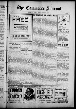 The Commerce Journal. (Commerce, Tex.), Vol. 20, No. 1, Ed. 1 Friday, July 30, 1909
