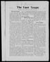 Newspaper: The East Texan (Commerce, Tex.), Vol. 3, No. 8, Ed. 1 Thursday, Febru…