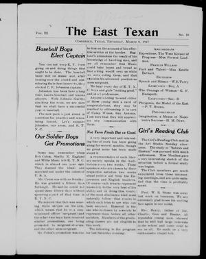 The East Texan (Commerce, Tex.), Vol. 3, No. 10, Ed. 1 Thursday, March 8, 1917