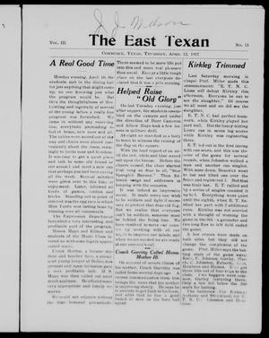 The East Texan (Commerce, Tex.), Vol. 3, No. 15, Ed. 1 Thursday, April 12, 1917