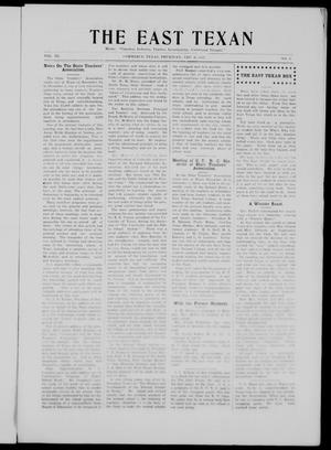 The East Texan (Commerce, Tex.), Vol. 3, No. 4, Ed. 1 Thursday, December 6, 1917