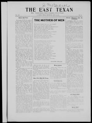 The East Texan (Commerce, Tex.), Vol. 3, No. 10, Ed. 1 Thursday, January 24, 1918