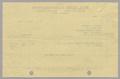 Thumbnail image of item number 2 in: '[Invoice for Yellow Sweetheart Grafts and Garnette, July 1956]'.