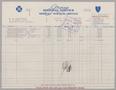 Primary view of [Invoice for Hospital Services, October 1956]