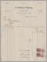 Text: [Invoice for Robe, May 1938]